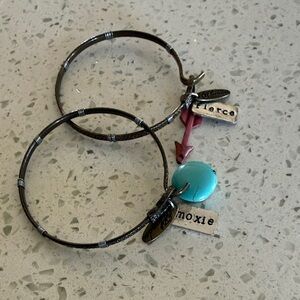 Brown and Turquoise Charm Bracelets